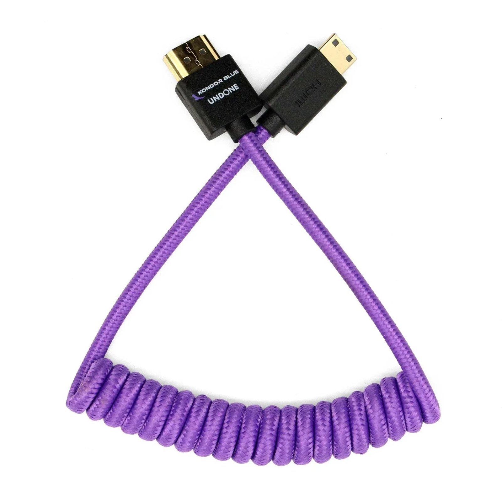 KondorBlueGeraldUndoneMK212-24_CoiledMiniHDMItoFullHDMICable_Purple.jpg